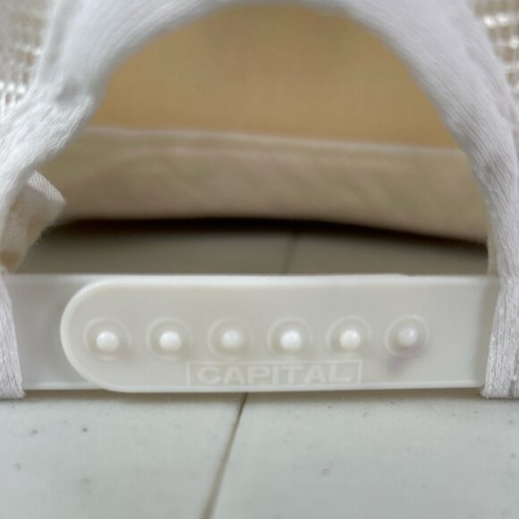 Vintage Las Vegas Teddy Bear Flat Bill Snapback Trucker Hat - Picture 7 of 9